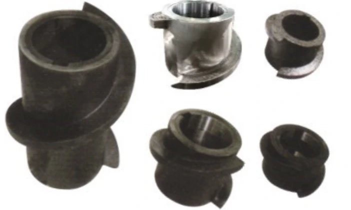 Case-hardened worms — catalogue component reference