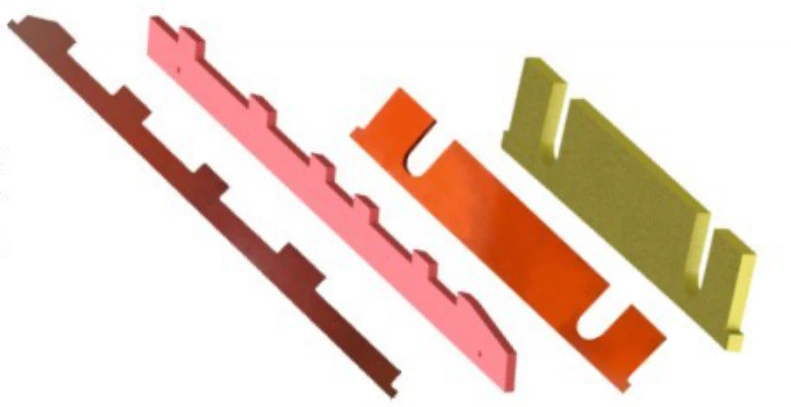 Knife bars — catalogue component reference