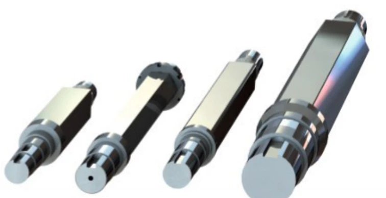 Shredder shafts — catalogue component reference